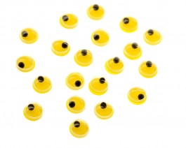 Floating Eyes, Yellow, 4 mm
